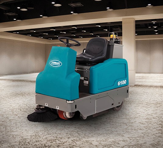 6100 Sub-Compact Battery Ride-On Floor Sweeper alt 17